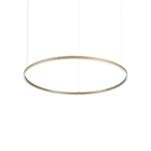 Pendul IdealLux ORACLE metal, acril, alama, LED, 53W, 3000K, 5650Lm - 370514