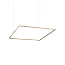 Pendul IdealLux ORACLE metal, acril, alama, LED, 53W, 3000K, 5200Lm - 370538