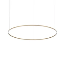 Pendul IdealLux ORACLE metal, acril, alama, LED, 81W, 3000K, 9300Lm - 370569