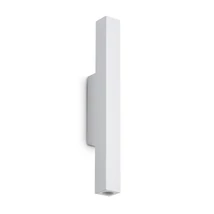 Aplica de perete IdealLux LOOK metal, alb, LED, 9W, 3000K, 900Lm - 370750