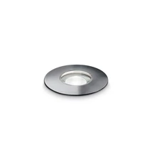 Lampa incastrata exetrior IdealLux ROCKET metal, sticla, gri, LED, 2W, 3000K, 130Lm, IP67 - 370989