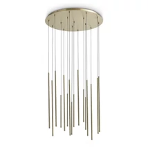 Pendul IdealLux LOOK metal, alama, LED, 31W, 3000K, 3100Lm - 371153