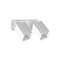 Aplica de perete IdealLux DYNAMITE metal, alb, GU10 - 371221