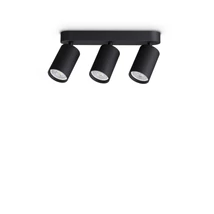 Plafoniera IdealLux DYNAMITE metal, negru, GU10 - 371252