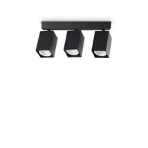 Plafoniera IdealLux DYNAMITE metal, negru, GU10 - 371276
