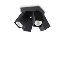 Plafoniera IdealLux DYNAMITE metal, negru, GU10 - 371313