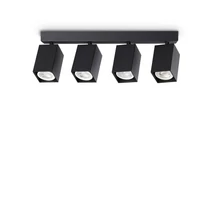 Plafoniera IdealLux DYNAMITE metal, negru, GU10 - 371368