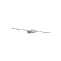 Aplica de perete IdealLux ESSENCE metal, acril, alama, LED, 12W, 3000K, 1250Lm - 371689