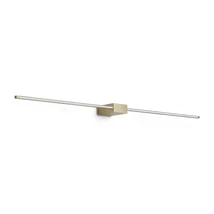 Aplica de perete IdealLux ESSENCE metal, acril, alama, LED, 19W, 3000K, 2000Lm - 371726