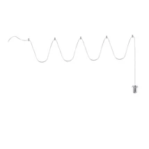 Pendul IdealLux MAPA metal, crom ,E14 - 371733