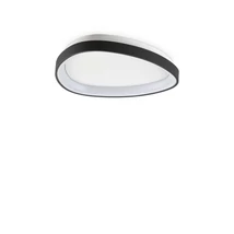Plafoniera IdealLux GEMINI metal, plastic, negru, alb, LED, 24W, 4000K, 2950Lm - 372044
