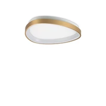 Plafoniera IdealLux GEMINI metal, plastic, alama, alb, LED, 24W, 4000K, 2950Lm - 372051