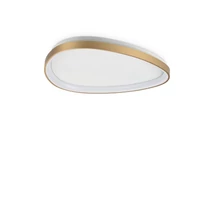 Plafoniera IdealLux GEMINI metal, plastic, alama, alb, LED, 30W, 4000K, 3550Lm - 372082