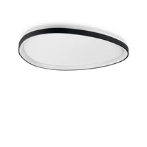 Plafoniera IdealLux GEMINI metal, plastic, negru, alb, LED, 42W, 4000K, 4650Lm - 372105