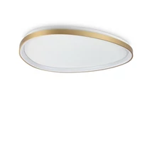 Plafoniera IdealLux GEMINI metal, plastic, alama, alb, LED, 42W, 4000K, 4650Lm - 372112