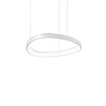 Pendul IdealLux GEMINI metal, plastic, alb, LED, 36W, 4000K, 4350Lm - 372129