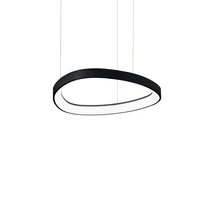 Pendul IdealLux GEMINI metal, plastic, negru, LED, 36W, 4000K, 4350Lm - 372136