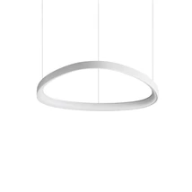 Pendul IdealLux GEMINI metal, plastic, alb, LED, 47W, 4000K, 5400Lm - 372150