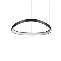 Pendul IdealLux GEMINI metal, plastic, negru, alb, LED, 47W, 4000K, 5400Lm - 372167
