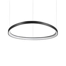 Pendul IdealLux GEMINI metal, plastic, negru, alb, LED, 56W, 4000K, 6600Lm - 372198