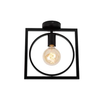 Plafoniera Lucide SUUS metal, negru, E27 - 00127/01/30