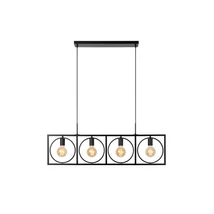 Pendul Lucide SUUS metal, negru, E27 - 00427/04/30