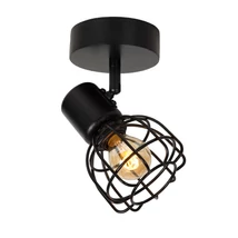 Spot Lucide FILOX metal, negru, E14 - 00929/01/30