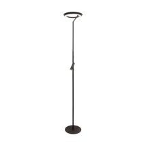 Lampadar Lucide CELESTE metal, negru, LED, 21W+3W, 862lm+250lm, 2700K - 03745/25/30