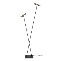 Lampadar Lucide DUARTE metal, negru, gri, G9, 4W - 03751/02/15