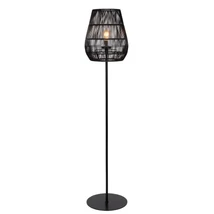 Lampadar exterior Lucide NERIDA metal, plastic, negru, E27, IP44 - 03845/81/30