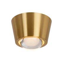 Plafoniera Lucide RIGON metal,sticla,auriu,LED,3000K,7W,330Lm - 04116/06/02