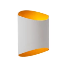 Aplica de perete Lucide DILETTA metal, alb, auriu, G9 - 09240/01/31