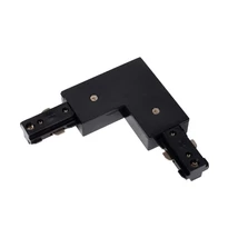Accesorii pentru sistem cu sina monofazata Lucide TRACK - L CONN RIGHT plastic, negru - 09950/04/30