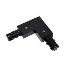 Accesorii pentru sistem cu sina monofazata Lucide TRACK - L CONN LEFT plastic, negru - 09950/05/30
