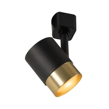 Spot pentru sistem cu sina monofazata Lucide TRACK FLORIS metal, negru, autiu, GU10 - 09952/01/30