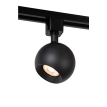 Spot pentru sistem cu sina monofazata Lucide TRACK FAVORI metal, negru, GU10 - 09953/01/30