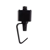Adaptor pentru sistem cu sina monofazata Lucide TRACK metal, negru - 09957/01/30