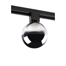 Spot pentru sina monofazata Lucide TRACK TYCHO metal,sticla,negru,fumuriu,G9 - 09959/30/65