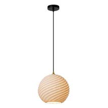 Pendul Lucide BINA metal, porcelan, negru, alb, E27, 40W - 13451/25/31