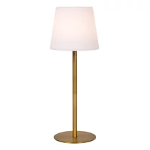 Veioza exterioara Lucide TYON metal, plastic, auriu, alb, LED dim, 2W, 2700K, 140 Lm, IP65 - 13816/02/02