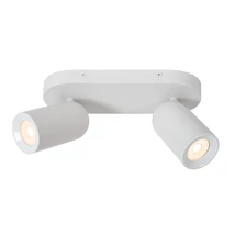 Spot Lucide PUNCH metal, alb, GU10 - 13958/02/31
