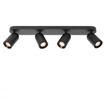 Spot Lucide PUNCH metal, negru, GU10 - 13958/04/30