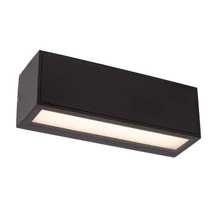 Aplica de perete exterioara Lucide SUTTON metal, negru, LED, 1.5W, 82lm, 2700K-3000K, IP54 - 15813/02/30