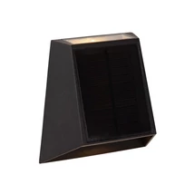 Aplica de perete exterioara Lucide LUTON metal, negru, LED, 2W, 100lm, 2700K-3000K, IP54 - 15815/01/30