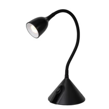 Veioza Lucide MILO plastic,negru,LED,3000K,3,2W,420Lm - 18673/03/30