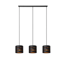 Pendul Lucide ROSAS metal,negru,auriu,E27 - 21433/03/30
