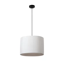 Pendul Lucide FOLD metal,textil,negru,alb,E27 - 21439/40/31