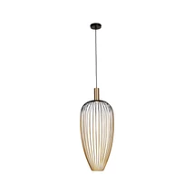 Pendul Lucide AURELIE metal, negru, auriu, GU10, 25W - 21442/01/10