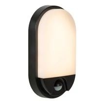 Aplica de perete exterioara Lucide HUPS plastic,negru,opal,LED,3000K,10W,950Lm,IP54 - 22864/10/30