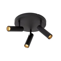 Plafoniera Lucide GRADO metal,negru,GU10 - 22974/13/30
